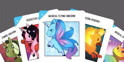 Unstable Unicorns:  A Card Game That Combines Mythic Creatures and Cutthroat Competition!